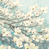 Dogwood Blossoms II by James Wiens. SKU 10953a. Archival Giclee Fine art print for wall decor.