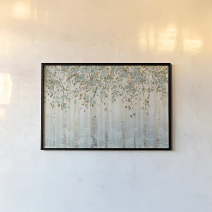 Dream Forest I by James Wiens. shown as a paper print in a black flame. Available as a archival giclee rolled canvas, fine art paper, or poster print. SKU 15593i.