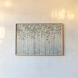Dream Forest I by James Wiens. shown as a paper print in a natural frame. Available as a archival giclee rolled canvas, fine art paper, or poster print. SKU 15593i.