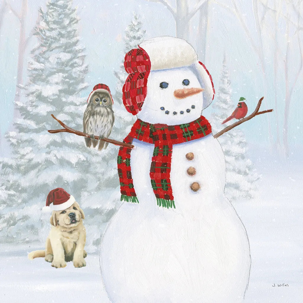 Dressed for Christmas II Crop by James Wiens. SKU 72615a. Archival Giclee Fine art print for wall decor.