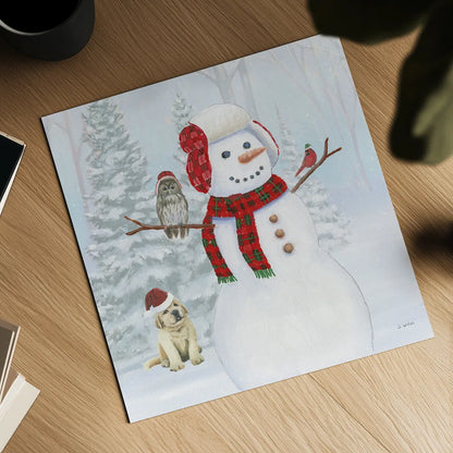 Dressed for Christmas II Crop by James Wiens. Shown as a detailed flat fine art print, highlighting archival giclee quality. Available as an archival giclee rolled canvas, fine art paper, or poster print. SKU 72615a.