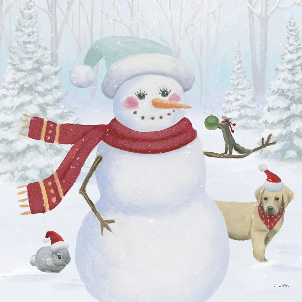 Dressed for Christmas III Crop by James Wiens. SKU 72616a. Archival Giclee Fine art print for wall decor.