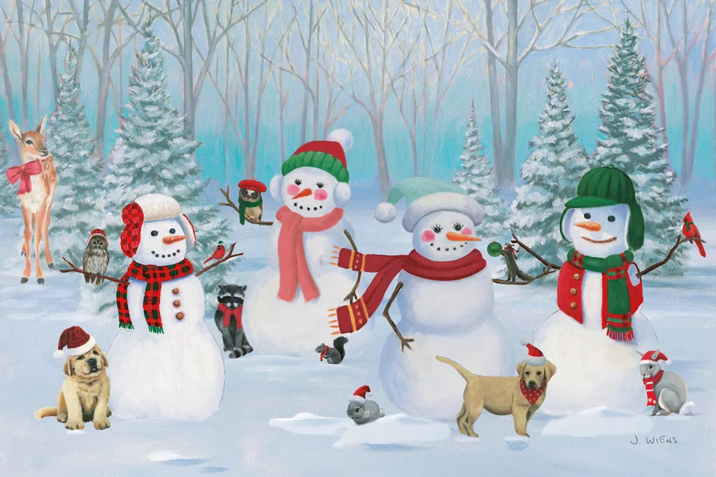 Dressed for Christmas V by James Wiens. SKU 73375i. Archival Giclee Fine art print for wall decor.