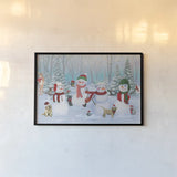 Dressed for Christmas V by James Wiens. shown as a paper print in a black flame. Available as a archival giclee rolled canvas, fine art paper, or poster print. SKU 73375i.