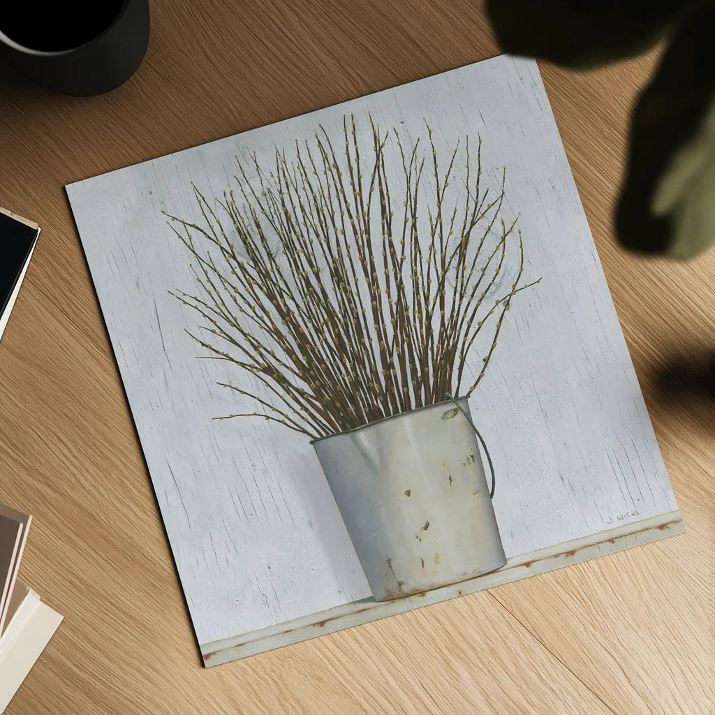 Early Spring by James Wiens. Shown as a detailed flat fine art print, highlighting archival giclee quality. Available as an archival giclee rolled canvas, fine art paper, or poster print. SKU 33577a.