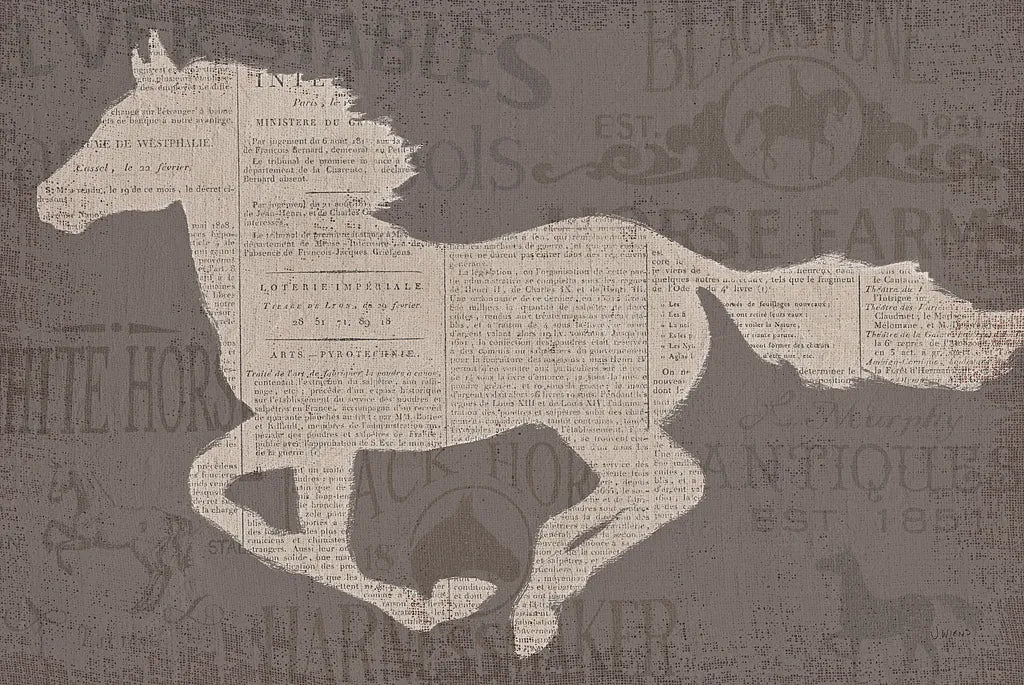 Equine I by James Wiens. SKU 33374i. Archival Giclee Fine art print for wall decor.
