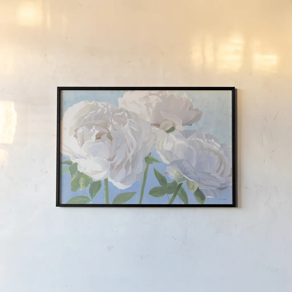 Essence of June I by James Wiens. shown as a paper print in a black flame. Available as a archival giclee rolled canvas, fine art paper, or poster print. SKU 50319i.