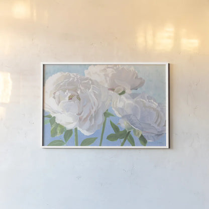 Essence of June I by James Wiens. shown as a paper print in a white frame. Available as a archival giclee rolled canvas, fine art paper, or poster print. SKU 50319i.