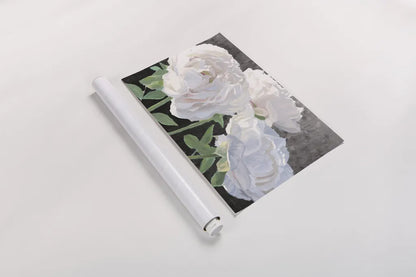Essence of June I Black by James Wiens. shown as a rolled paper print. Available as archival giclee rolled canvas, fine art paper, or poster print. SKU 52073i.