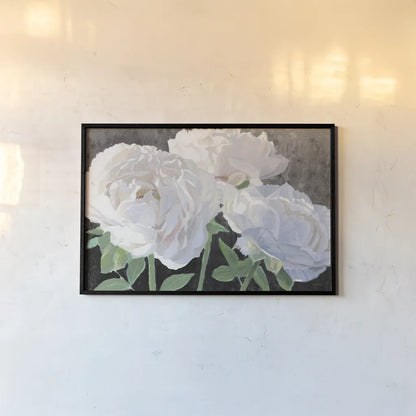 Essence of June I Black by James Wiens. shown as a paper print in a black flame. Available as a archival giclee rolled canvas, fine art paper, or poster print. SKU 52073i.
