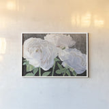 Essence of June I Black by James Wiens. shown as a paper print in a white frame. Available as a archival giclee rolled canvas, fine art paper, or poster print. SKU 52073i.