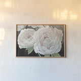 Essence of June II Black by James Wiens. shown as a paper print in a natural frame. Available as a archival giclee rolled canvas, fine art paper, or poster print. SKU 52074i.