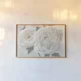 Essence of June II Neutral by James Wiens. shown as a paper print in a natural frame. Available as a archival giclee rolled canvas, fine art paper, or poster print. SKU 52278i.