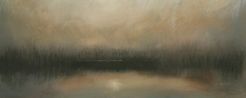 Evening Landscape Abstract by James Wiens