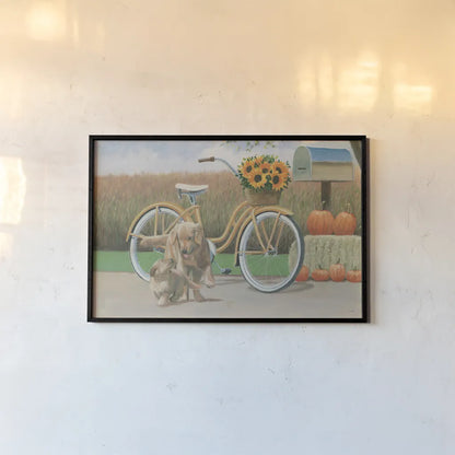 Fall Bounty I by James Wiens. shown as a paper print in a black flame. Available as a archival giclee rolled canvas, fine art paper, or poster print. SKU 76872i.