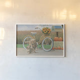 Fall Bounty I by James Wiens. shown as a paper print in a white frame. Available as a archival giclee rolled canvas, fine art paper, or poster print. SKU 76872i.