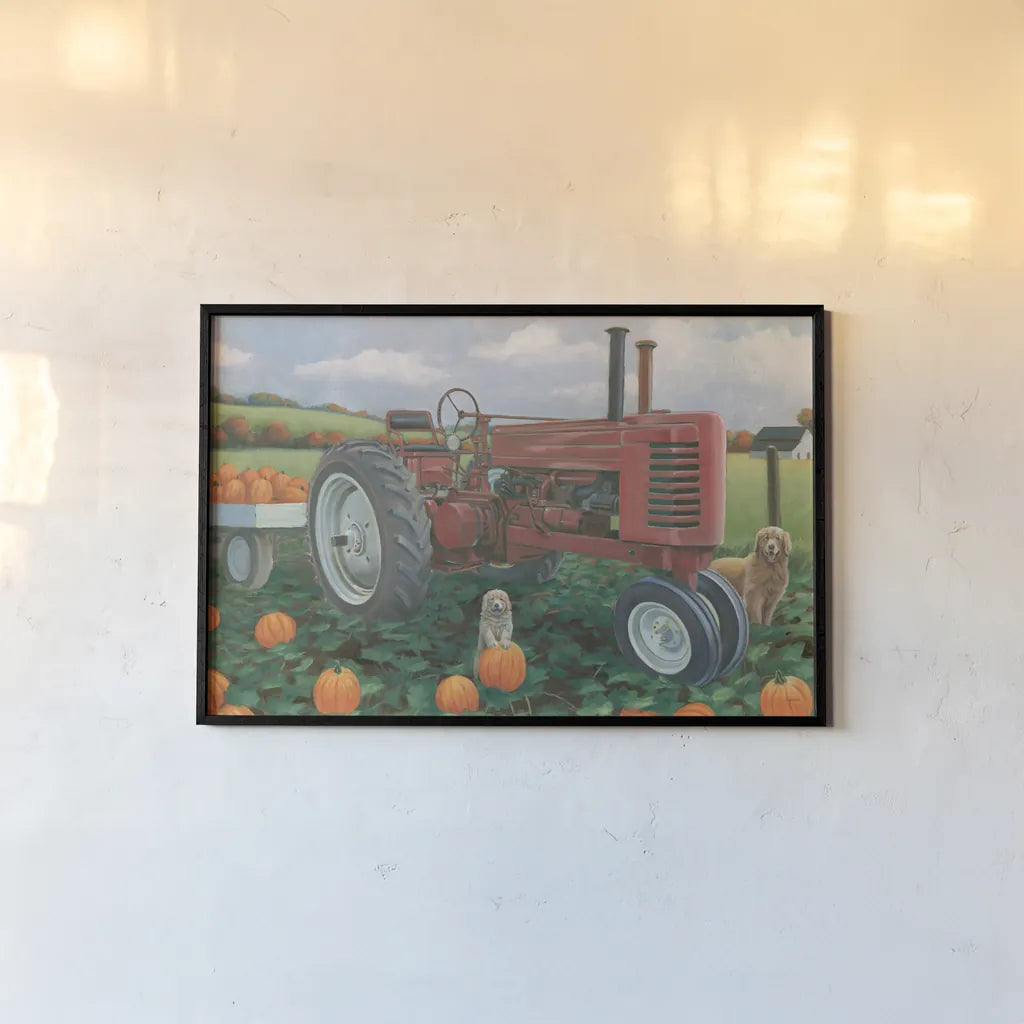 Fall Bounty II by James Wiens. shown as a paper print in a black flame. Available as a archival giclee rolled canvas, fine art paper, or poster print. SKU 76873i.