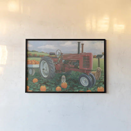 Fall Bounty II by James Wiens. shown as a paper print in a black flame. Available as a archival giclee rolled canvas, fine art paper, or poster print. SKU 76873i.