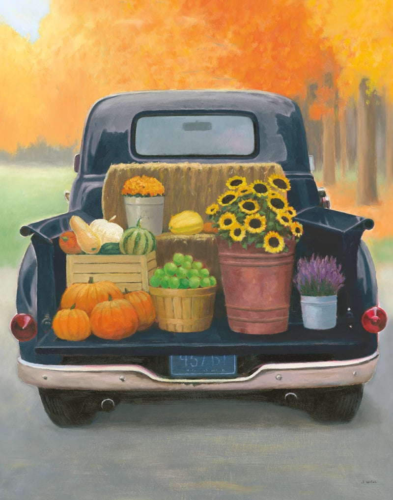 Fall Bounty III Truck Navy by James Wiens