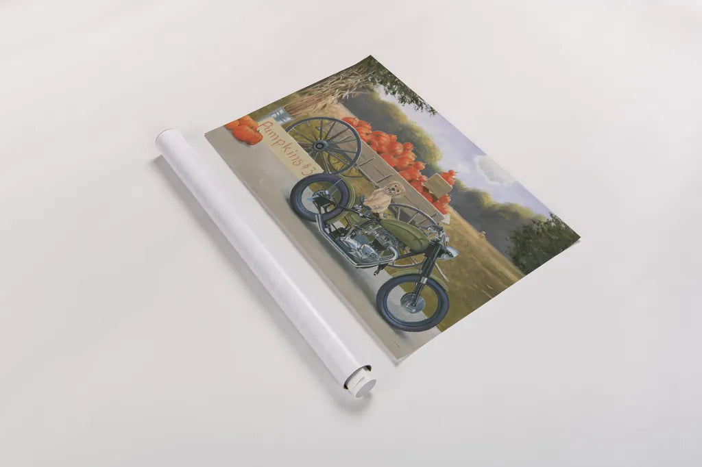 Fall Bounty IV by James Wiens. shown as a rolled paper print. Available as archival giclee rolled canvas, fine art paper, or poster print. SKU 76875i.