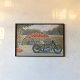 Fall Bounty IV by James Wiens. shown as a paper print in a black flame. Available as a archival giclee rolled canvas, fine art paper, or poster print. SKU 76875i.