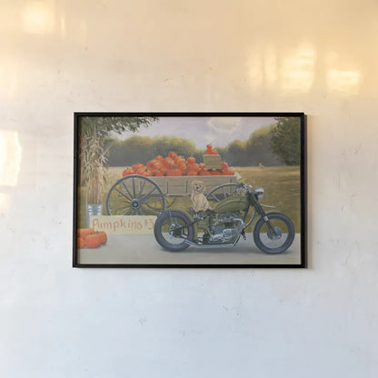 Fall Bounty IV by James Wiens. shown as a paper print in a black flame. Available as a archival giclee rolled canvas, fine art paper, or poster print. SKU 76875i.