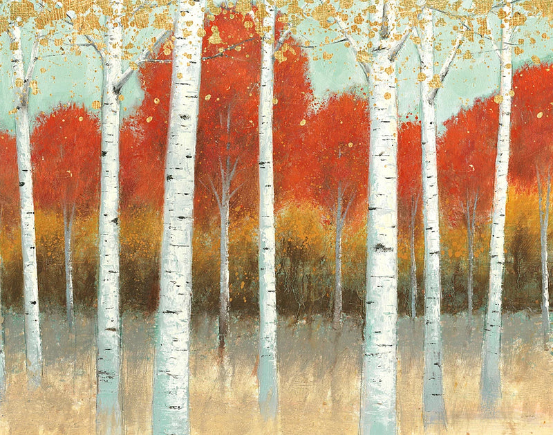 Fall Promenade I Crop by James Wiens