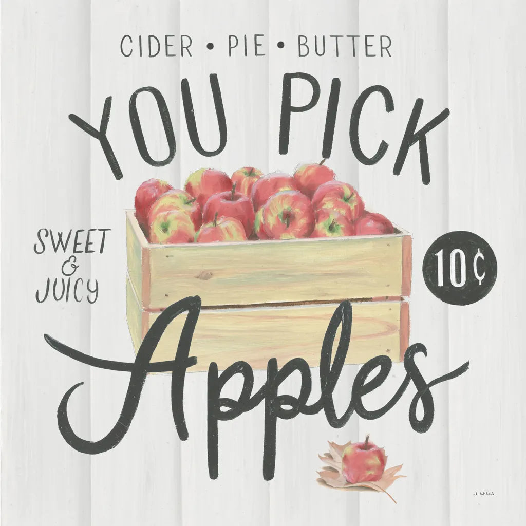 Fall at the Farm IV by James Wiens. SKU 79918a. Archival Giclee Fine art print for wall decor.