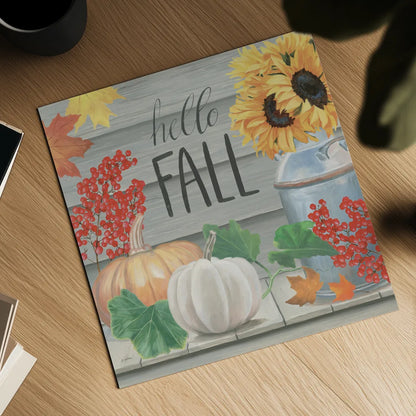 Fall at the Farm V by James Wiens. Shown as a detailed flat fine art print, highlighting archival giclee quality. Available as an archival giclee rolled canvas, fine art paper, or poster print. SKU 79919a.