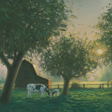 Farm Life IV by James Wiens. SKU 32389a. Archival Giclee Fine art print for wall decor.