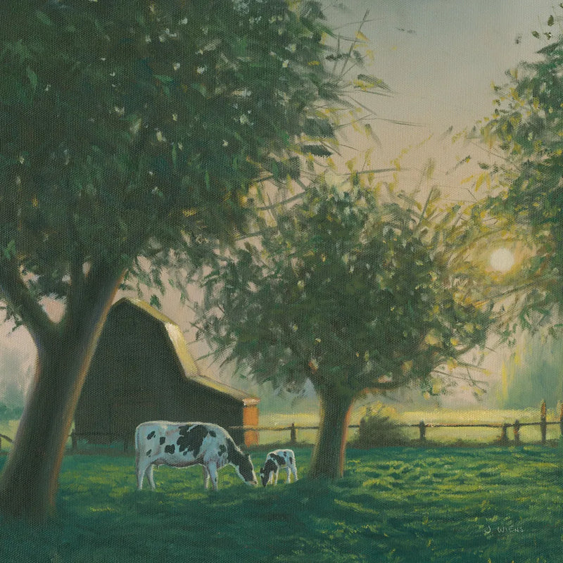 Farm Life IV by James Wiens. SKU 32389a. Archival Giclee Fine art print for wall decor.
