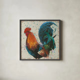 Farm Proud II by James Wiens. Shown in a sleek black glass frame for a contemporary gallery look. Available as an archival giclee rolled canvas, fine art paper, or poster print. SKU 20448a.