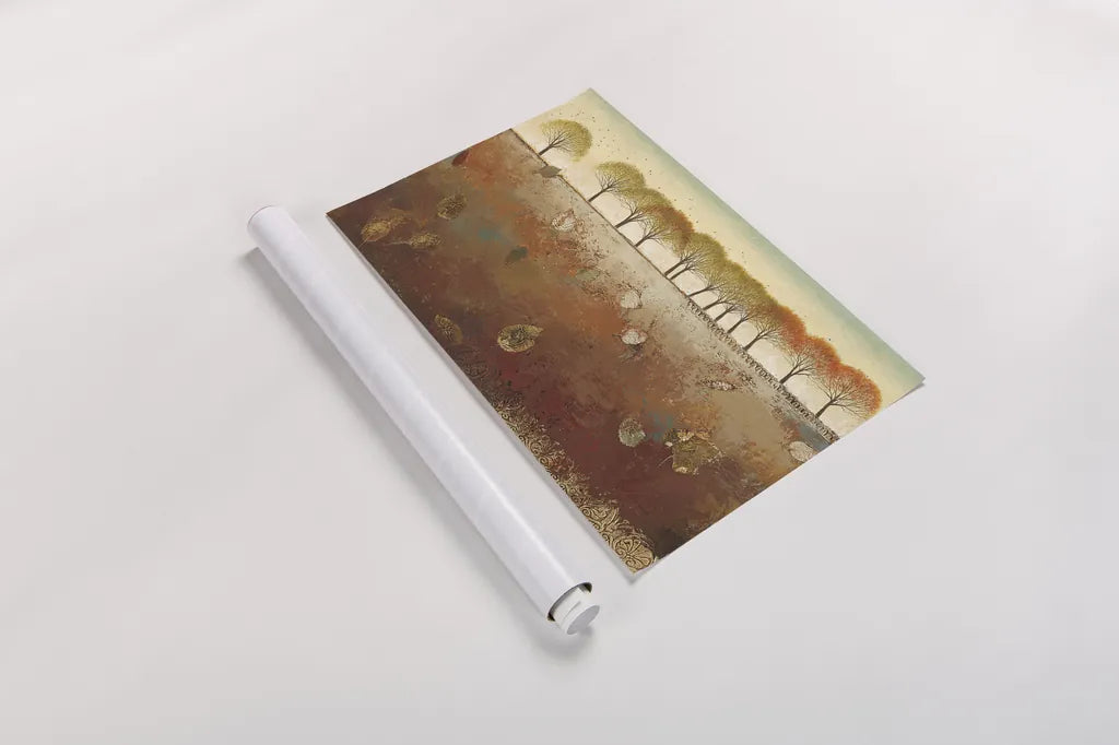 Field and Forest by James Wiens. shown as a rolled paper print. Available as archival giclee rolled canvas, fine art paper, or poster print. SKU 27766i.