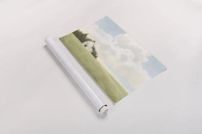 Field and Sky v2 by James Wiens. shown as a rolled paper print. Available as archival giclee rolled canvas, fine art paper, or poster print. SKU 56406i.