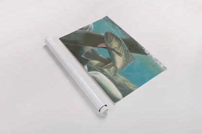 Fresh Catch I by James Wiens. shown as a rolled paper print. Available as archival giclee rolled canvas, fine art paper, or poster print. SKU 81492i.