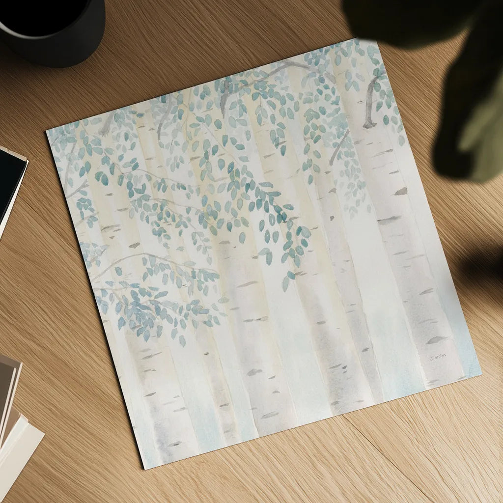 Fresh Forest Crop III by James Wiens. Shown as a detailed flat fine art print, highlighting archival giclee quality. Available as an archival giclee rolled canvas, fine art paper, or poster print. SKU 60290a.