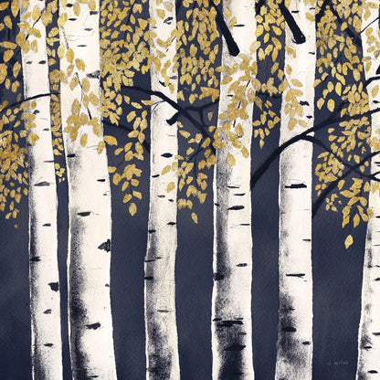Fresh Forest Indigo II by James Wiens. SKU 56166a. Archival Giclee Fine art print for wall decor.