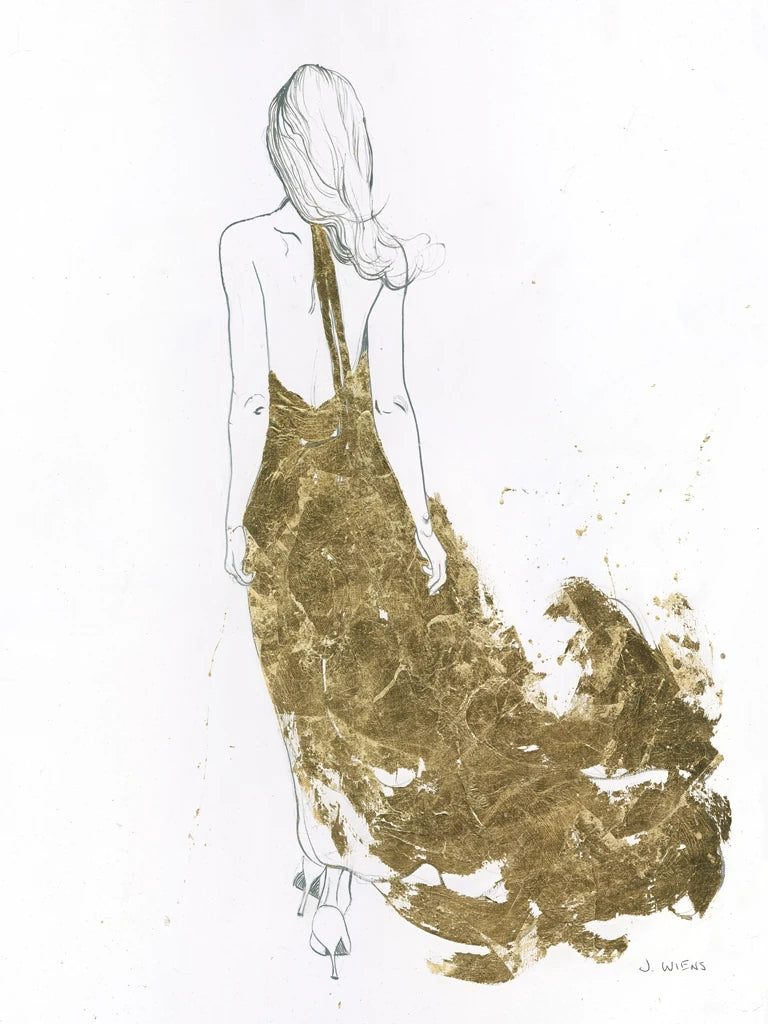 Gold Dress II by James Wiens
