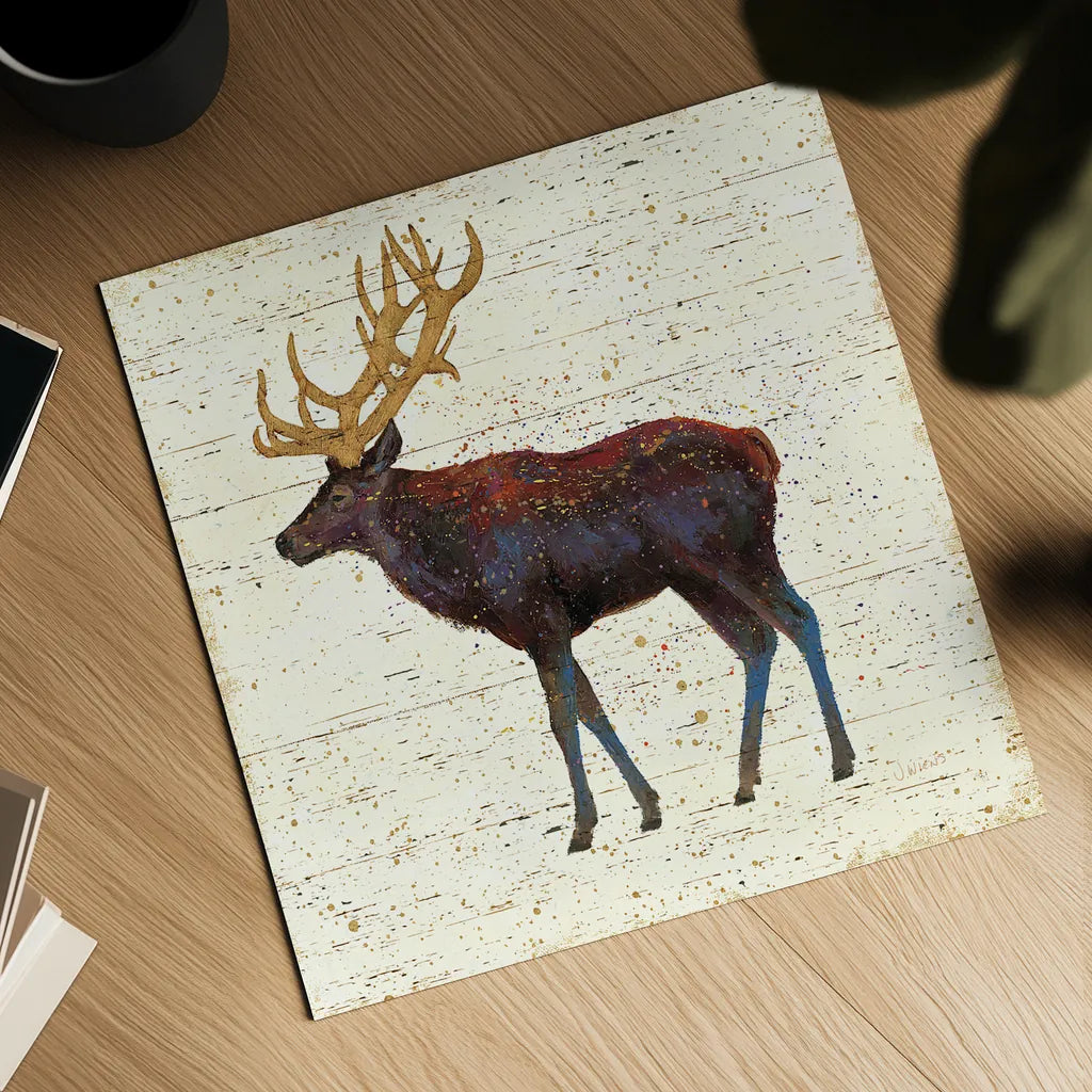 Golden Nature II by James Wiens. Shown as a detailed flat fine art print, highlighting archival giclee quality. Available as an archival giclee rolled canvas, fine art paper, or poster print. SKU 17232a.