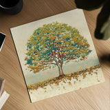 Golden Oak Spice by James Wiens. Shown as a detailed flat fine art print, highlighting archival giclee quality. Available as an archival giclee rolled canvas, fine art paper, or poster print. SKU 27536a.