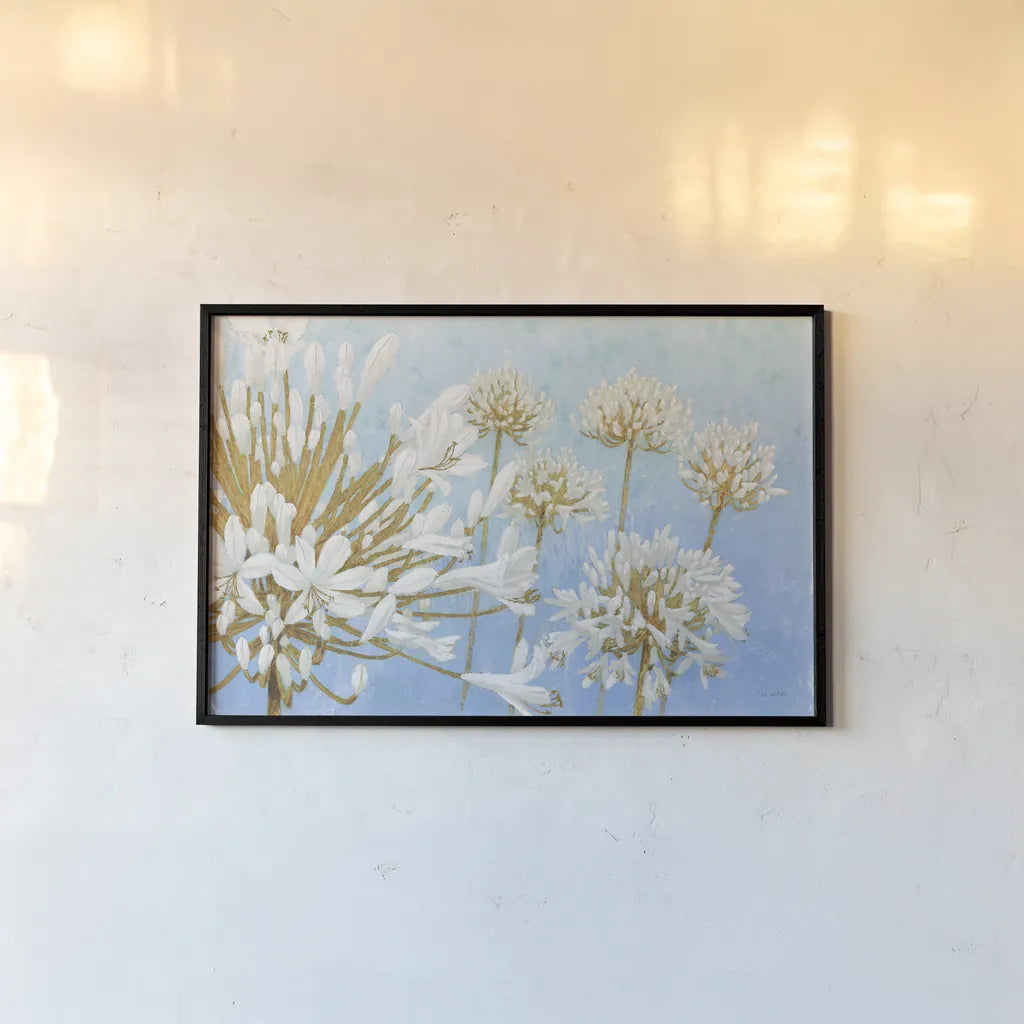 Golden Spring by James Wiens. shown as a paper print in a black flame. Available as a archival giclee rolled canvas, fine art paper, or poster print. SKU 50827i.