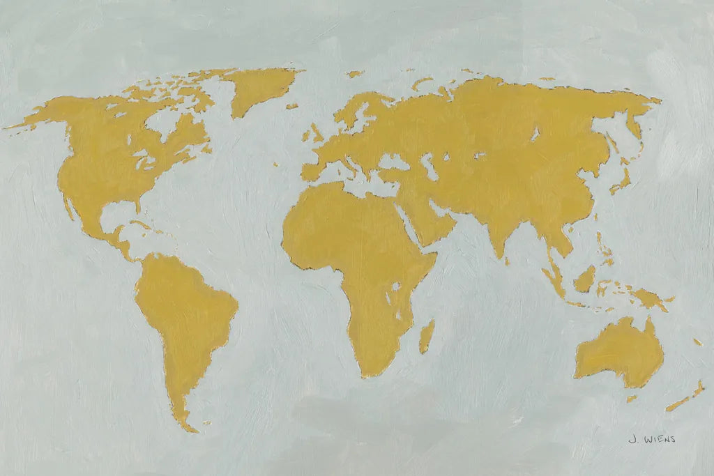 Golden World by James Wiens. SKU 69550i. Archival Giclee Fine art print for wall decor.