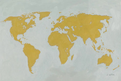 Golden World by James Wiens. SKU 69550i. Archival Giclee Fine art print for wall decor.