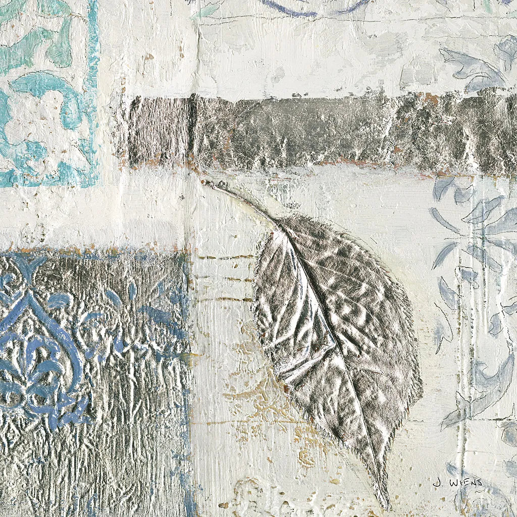 Gracefully Blue IV by James Wiens. SKU 38344a. Archival Giclee Fine art print for wall decor.