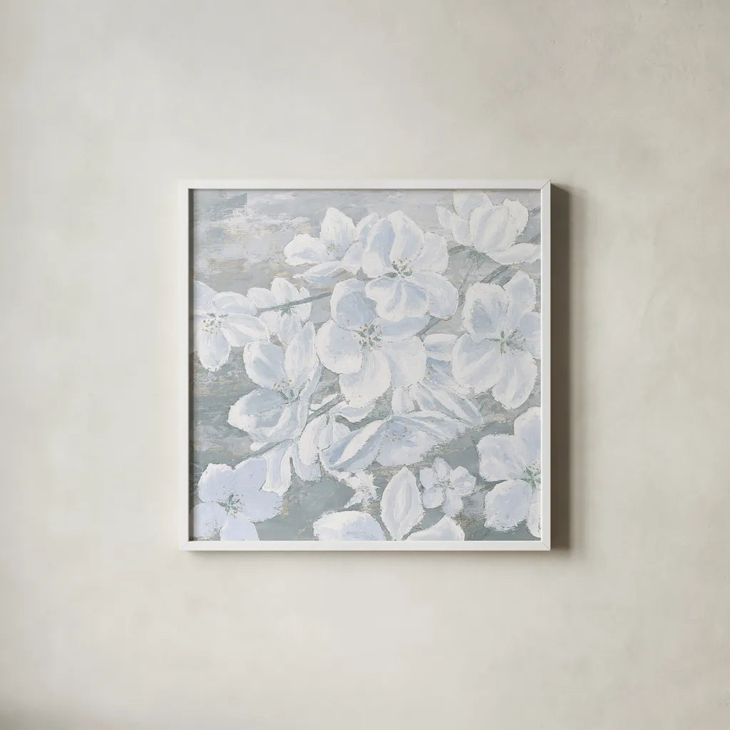 Grand Array I Crop by James Wiens. Shown in a crisp white glass frame for a clean and minimalist style. Available as an archival giclee rolled canvas, fine art paper, or poster print. SKU 32382a.