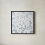 Grand Array II Crop by James Wiens. Shown in a sleek black glass frame for a contemporary gallery look. Available as an archival giclee rolled canvas, fine art paper, or poster print. SKU 32383a.