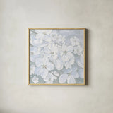 Grand Array II Crop by James Wiens. Shown in a natural wood glass frame for a timeless modern aesthetic. Available as an archival giclee rolled canvas, fine art paper, or poster print. SKU 32383a.