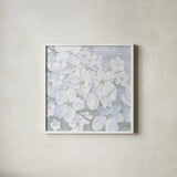 Grand Array II Crop by James Wiens. Shown in a crisp white glass frame for a clean and minimalist style. Available as an archival giclee rolled canvas, fine art paper, or poster print. SKU 32383a.