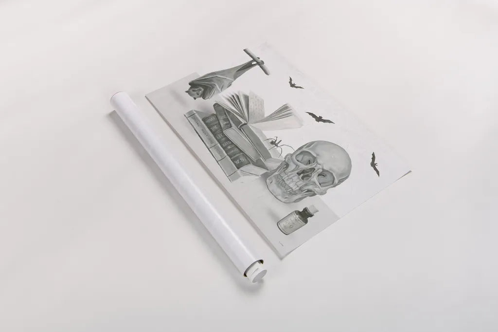 Halloween Treats I by James Wiens. shown as a rolled paper print. Available as archival giclee rolled canvas, fine art paper, or poster print. SKU 78884i.