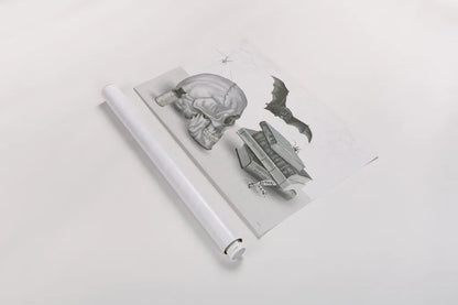 Halloween Treats II by James Wiens. shown as a rolled paper print. Available as archival giclee rolled canvas, fine art paper, or poster print. SKU 78885i.